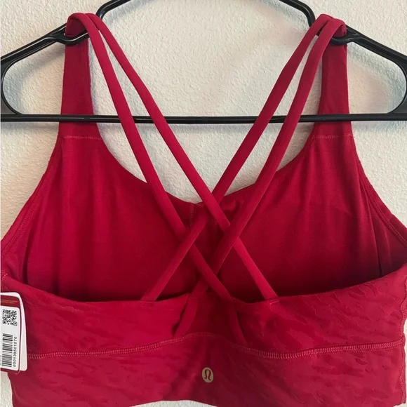 lululemon athletica Vibrant Red Sports Bra Lunar Edition - Picture 5 of 7